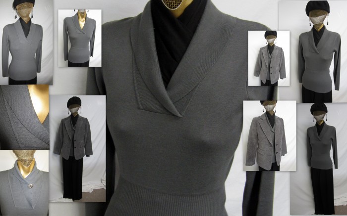 shawl collar WK3