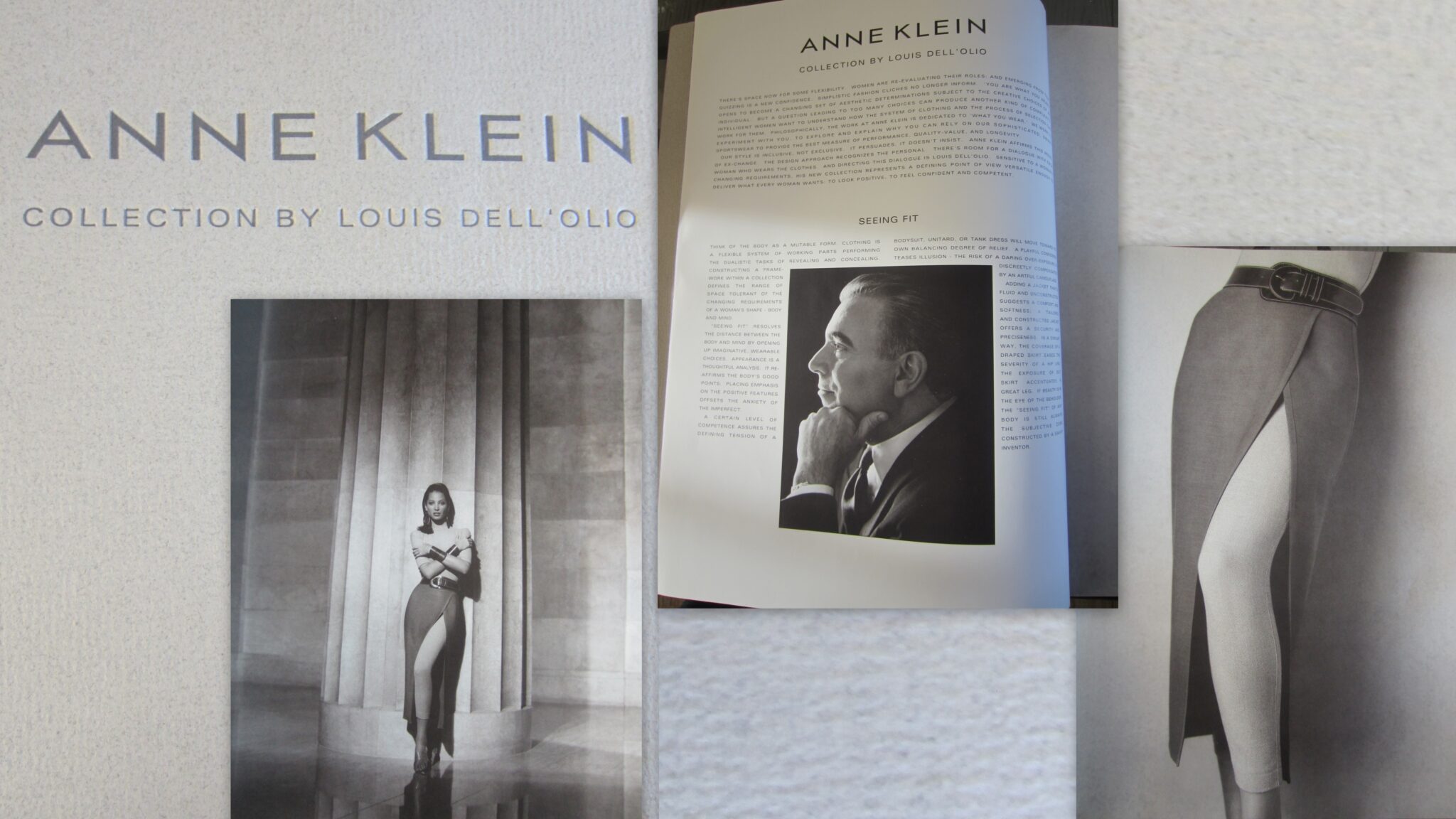 ANNE KLEIN, SPRING 1992″ – Louis Dell'Olio